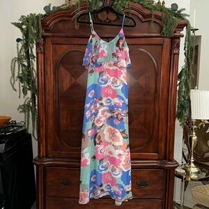 NWT Lovposh Flower Maxi Dress